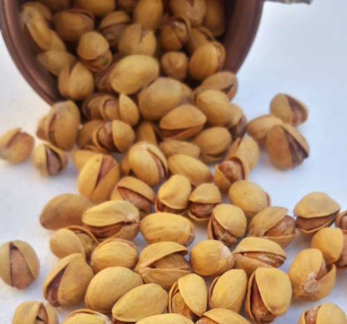 خرید پسته اکبری خندان زعفرانی دامغان رفسنجان کمشور امسالی با قیمت عالی | ارسال فوری